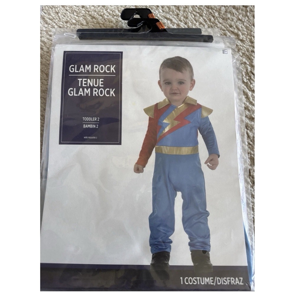 Glam Rock Costume Kids Size‎ 3-4